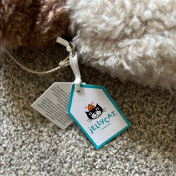 Jellycat Pup Brown and Cream Kids Purse - Picture 2 of 6